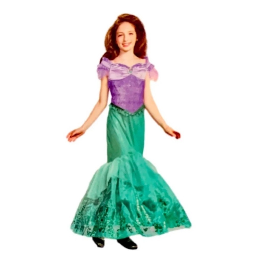 Ariel The Little Mermaid Princess Prestige Dress Costume